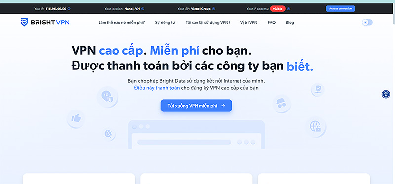 Anh em nhấn tải xuống VPN miễn phí