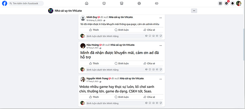 Đánh giá của người chơi Minh Duy, Hậu Hoàng và Nguyễn Minh Trang về Vnloto