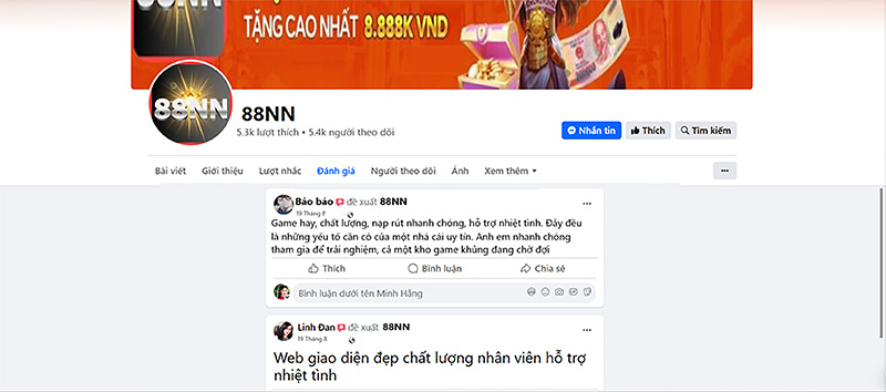 Người chơi Bảo Bảo và Linh Đan về nhà cái 88nn